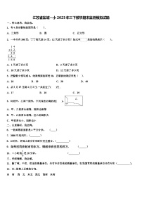 江苏省盐城一小2023年三下数学期末监测模拟试题含解析