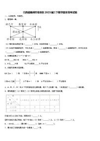 江西省赣州市章贡区2023届三下数学期末统考试题含解析