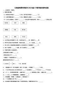 江西省鹰潭市贵溪市2023届三下数学期末联考试题含解析