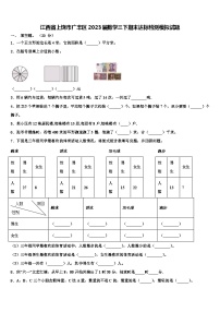 江西省上饶市广丰区2023届数学三下期末达标检测模拟试题含解析