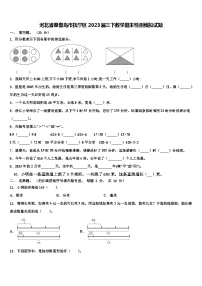 河北省秦皇岛市抚宁区2023届三下数学期末检测模拟试题含解析