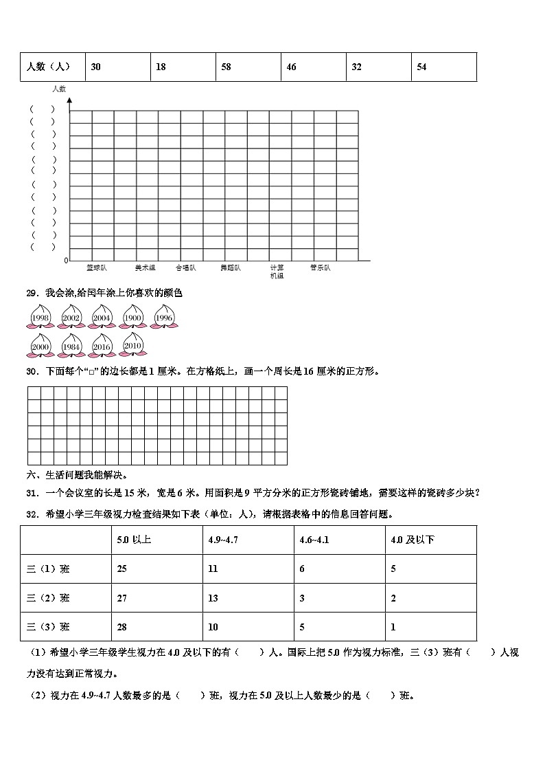 河北省邯郸武安市2022-2023学年三下数学期末统考试题含解析03