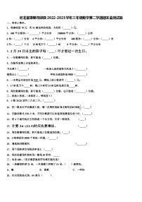 河北省邯郸市邱县2022-2023学年三年级数学第二学期期末监测试题含解析