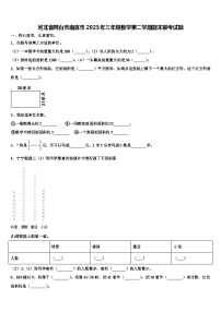 河北省邢台市南宫市2023年三年级数学第二学期期末联考试题含解析