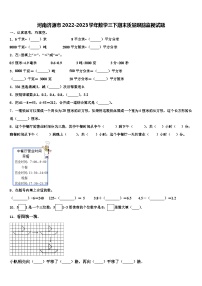 河南济源市2022-2023学年数学三下期末质量跟踪监视试题含解析