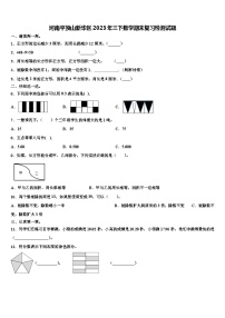 河南平顶山新华区2023年三下数学期末复习检测试题含解析