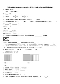 河北省邯郸市魏县2022-2023学年数学三下期末学业水平测试模拟试题含解析