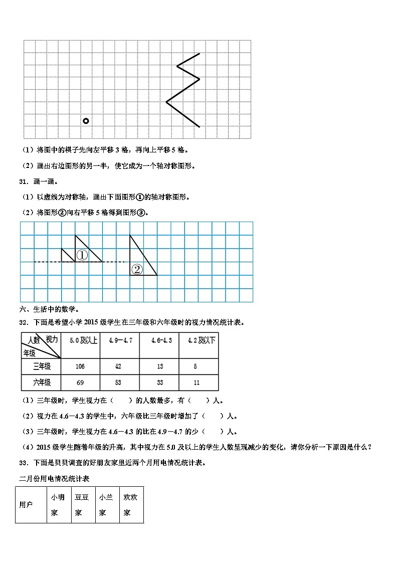 河北省秦皇岛市2022-2023学年三下数学期末学业水平测试试题含解析03