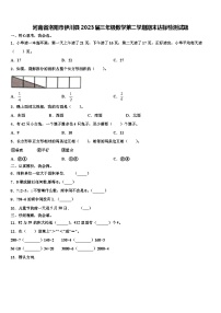 河南省洛阳市伊川县2023届三年级数学第二学期期末达标检测试题含解析