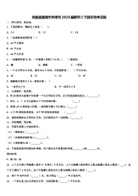 河南省南阳市邓州市2023届数学三下期末统考试题含解析