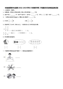 河南省濮阳市台前县2022-2023学年三年级数学第二学期期末质量跟踪监视试题含解析