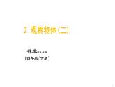 2 观察物体(二)课件PPT