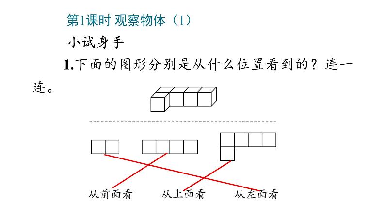 2 观察物体(二)课件PPT04