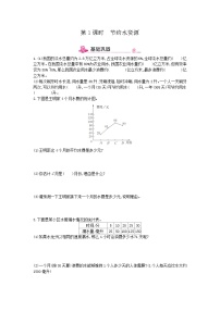 冀教版六年级下册节约水资源第1课时达标测试