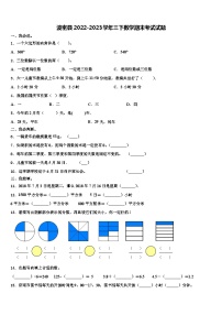 波密县2022-2023学年三下数学期末考试试题含解析