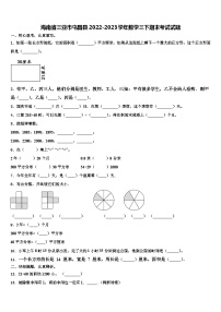 海南省三亚市屯昌县2022-2023学年数学三下期末考试试题含解析