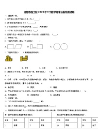 洛阳市西工区2023年三下数学期末达标检测试题含解析