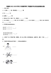 洛隆县2022-2023学年三年级数学第二学期期末学业质量监测模拟试题含解析