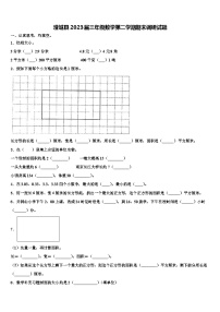 澄城县2023届三年级数学第二学期期末调研试题含解析