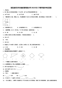 湖北省武汉市汉南区碧桂园小学2023年三下数学期末考试试题含解析