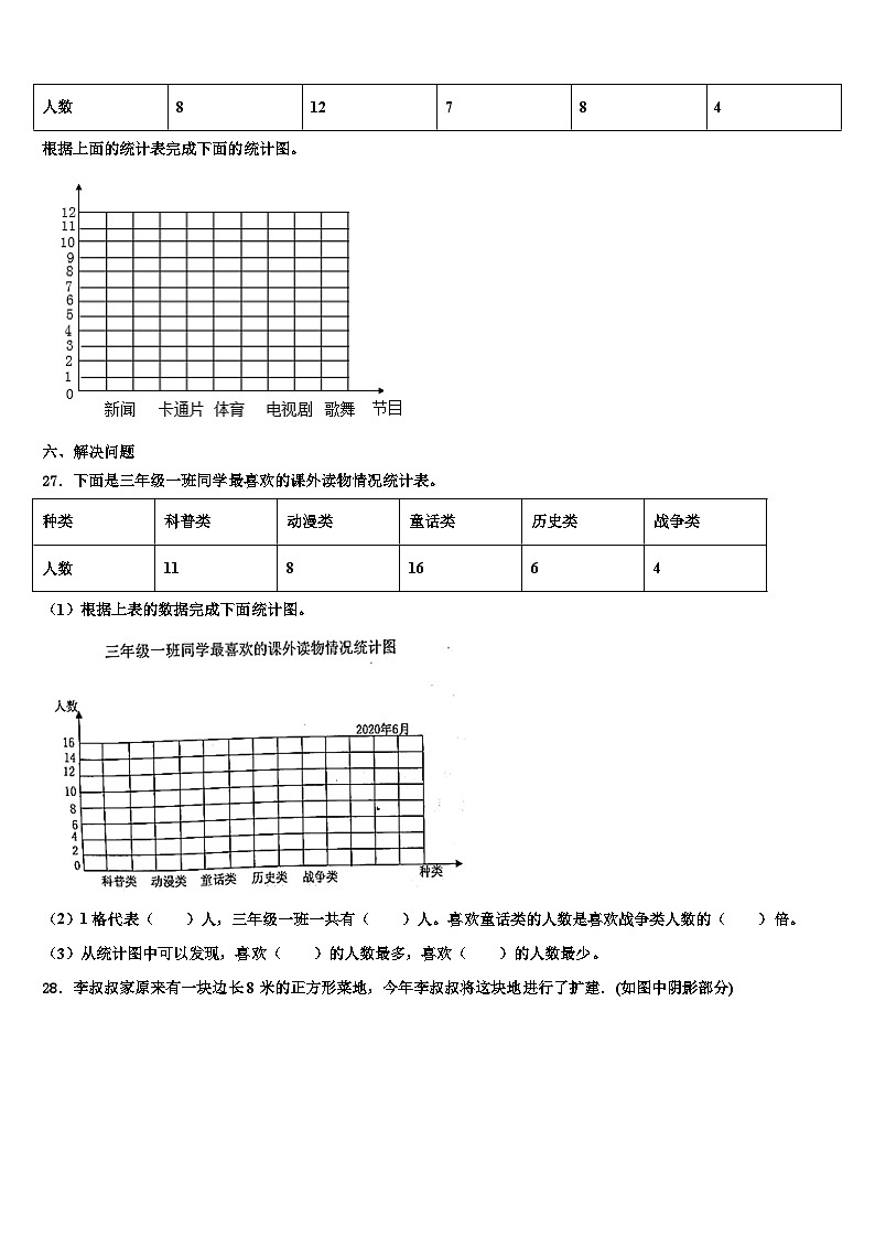 湖北省荆门市京山市2022-2023学年数学三下期末质量检测试题含解析第3页
