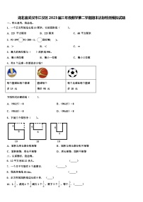 湖北省武汉市江汉区2023届三年级数学第二学期期末达标检测模拟试题含解析