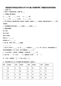 湖北省武汉市青山区吉林街小学2023届三年级数学第二学期期末质量检测试题含解析