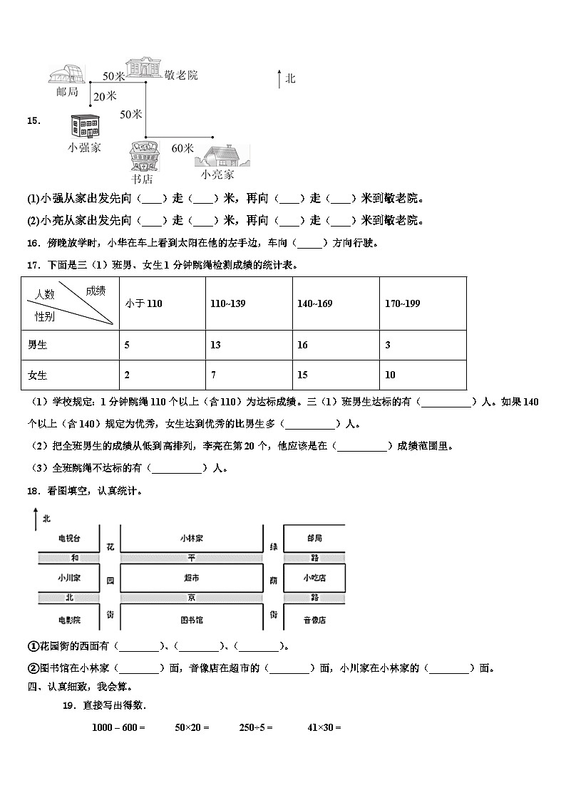 湖南省邵阳市2022-2023学年数学三下期末学业质量监测试题含解析第2页