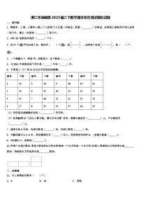 湛江市徐闻县2023届三下数学期末综合测试模拟试题含解析