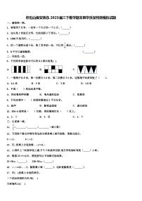 积石山保安族东2023届三下数学期末教学质量检测模拟试题含解析