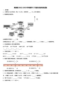 肥西县2022-2023学年数学三下期末质量检测试题含解析