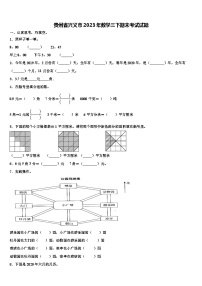 贵州省兴义市2023年数学三下期末考试试题含解析