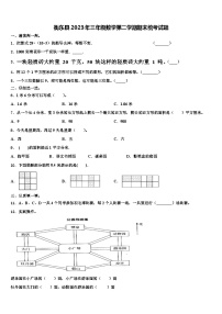 衡东县2023年三年级数学第二学期期末统考试题含解析