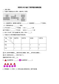 菏泽市2023届三下数学期末调研试题含解析