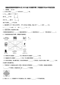 湖南省桂阳县欧阳海中心校2023届三年级数学第二学期期末学业水平测试试题含解析