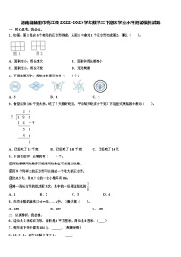 湖南省益阳市桃江县2022-2023学年数学三下期末学业水平测试模拟试题含解析