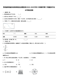 贵州省黔西南布依族苗族自治州普安县2022-2023学年三年级数学第二学期期末学业水平测试试题含解析