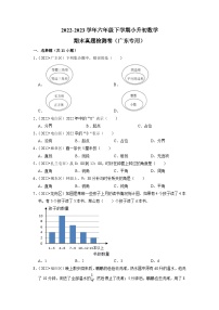 2022-2023学年六年级下学期小升初数学期末真题检测卷（广东专用）