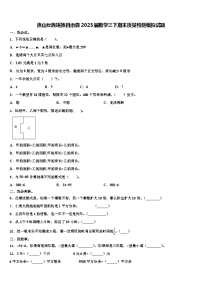 连山壮族瑶族自治县2023届数学三下期末质量检测模拟试题含解析