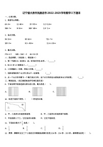 辽宁省大连市瓦房店市2022-2023学年数学三下期末含解析