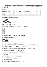 辽宁省沈阳市于洪区2022-2023学年三年级数学第二学期期末复习检测试题含解析