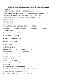 辽宁省葫芦岛市兴城市2022-2023学年三下数学期末统考模拟试题含解析