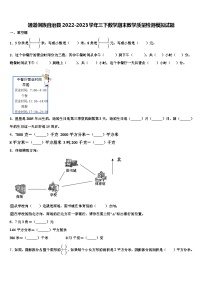 通道侗族自治县2022-2023学年三下数学期末教学质量检测模拟试题含解析