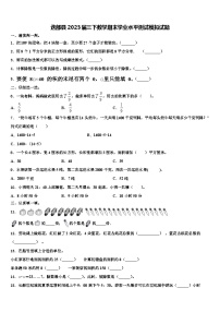 迭部县2023届三下数学期末学业水平测试模拟试题含解析