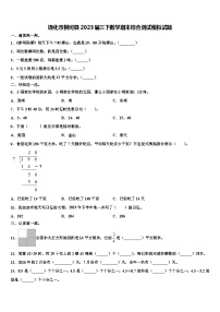 通化市柳河县2023届三下数学期末综合测试模拟试题含解析