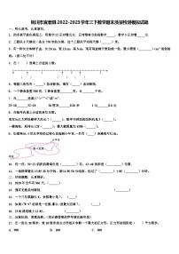 铜川市宜君县2022-2023学年三下数学期末质量检测模拟试题含解析