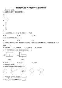 铜陵市狮子山区2023届数学三下期末预测试题含解析