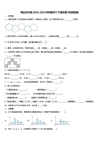 邢台市任县2022-2023学年数学三下期末复习检测试题含解析