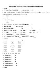 长治市长子县2022-2023学年三下数学期末综合测试模拟试题含解析