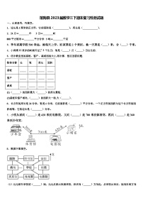 馆陶县2023届数学三下期末复习检测试题含解析